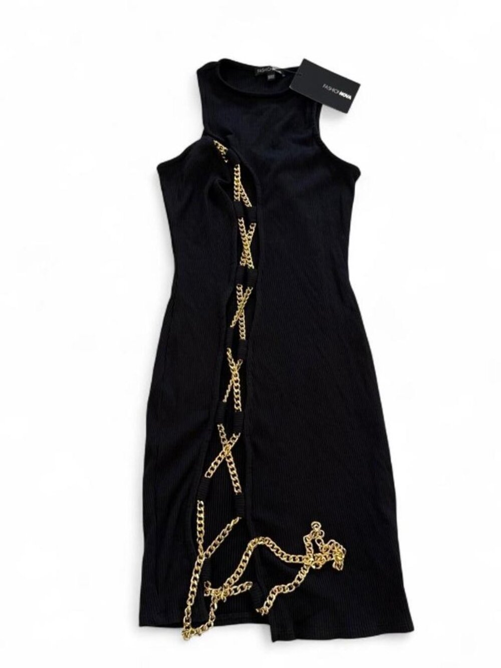 Fashion Nova Chain Queen Mini Dress